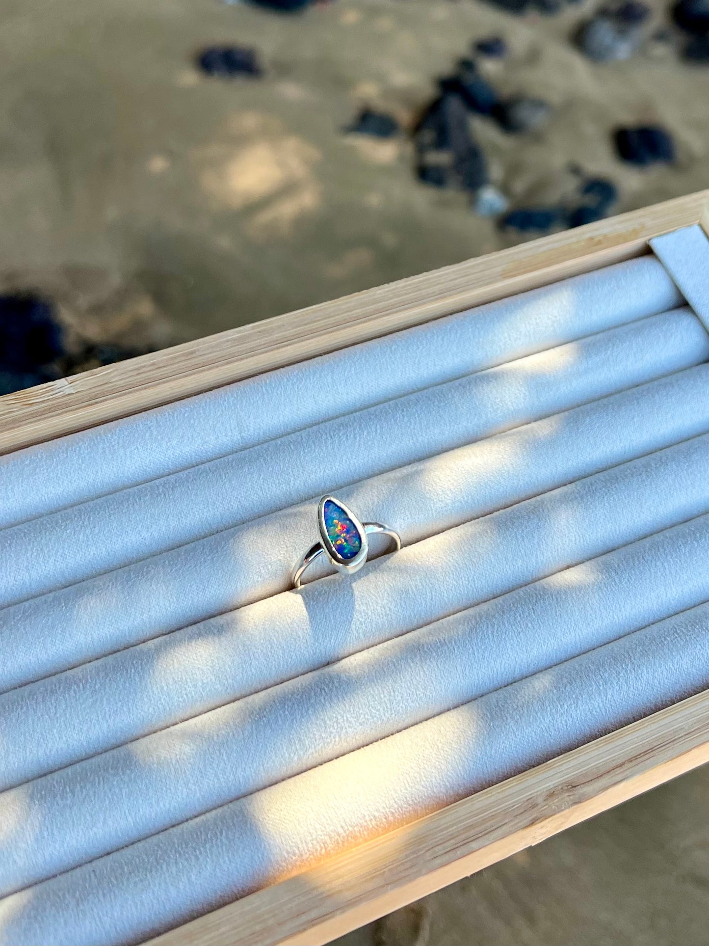 Australian Opal Ring ~ Size 9
