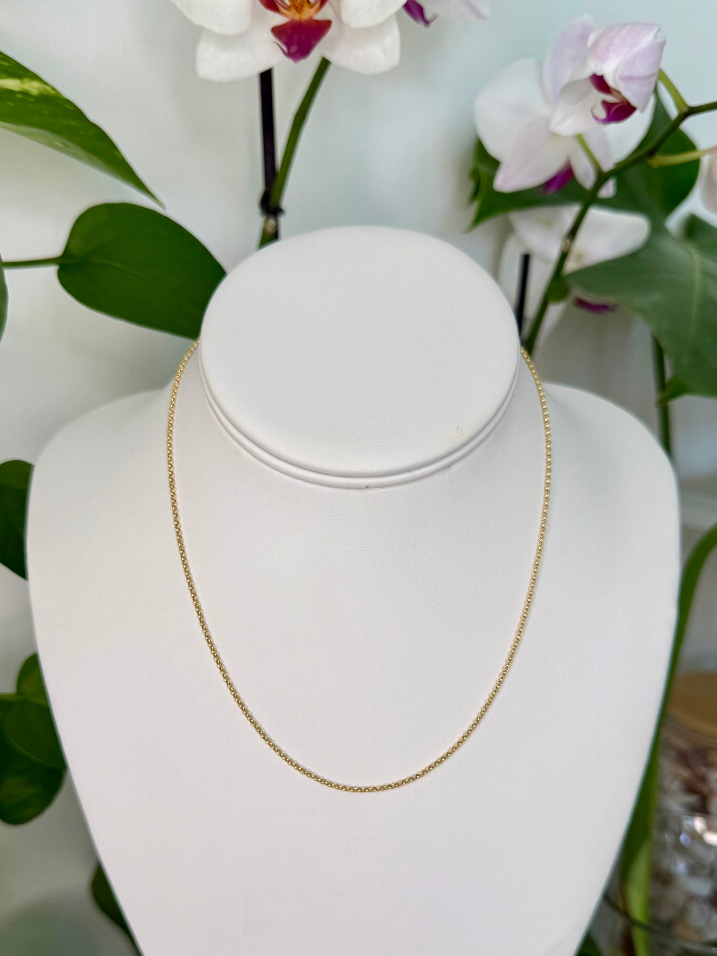 Add a chain necklace