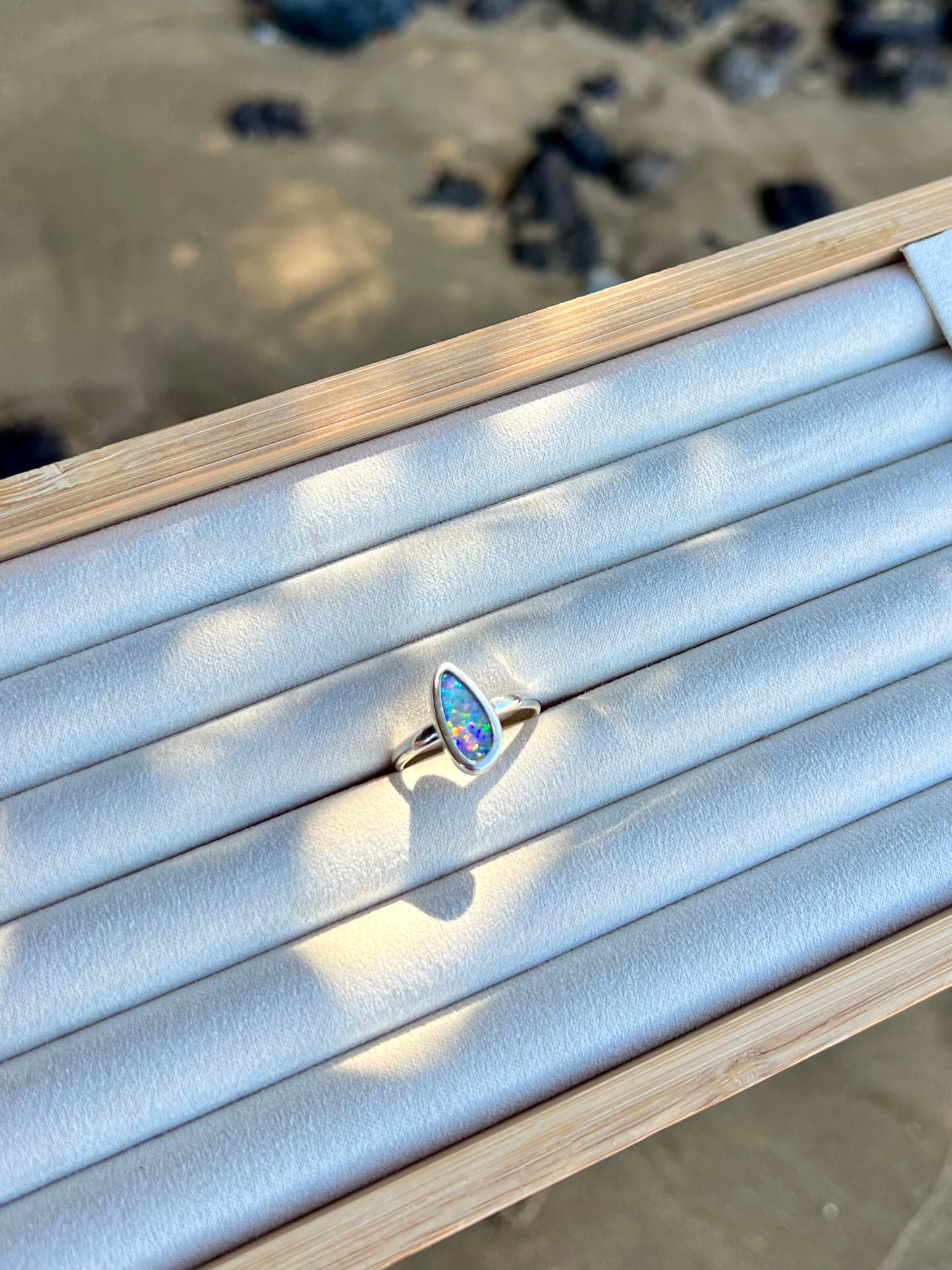 Australian Opal Ring ~ Size 9