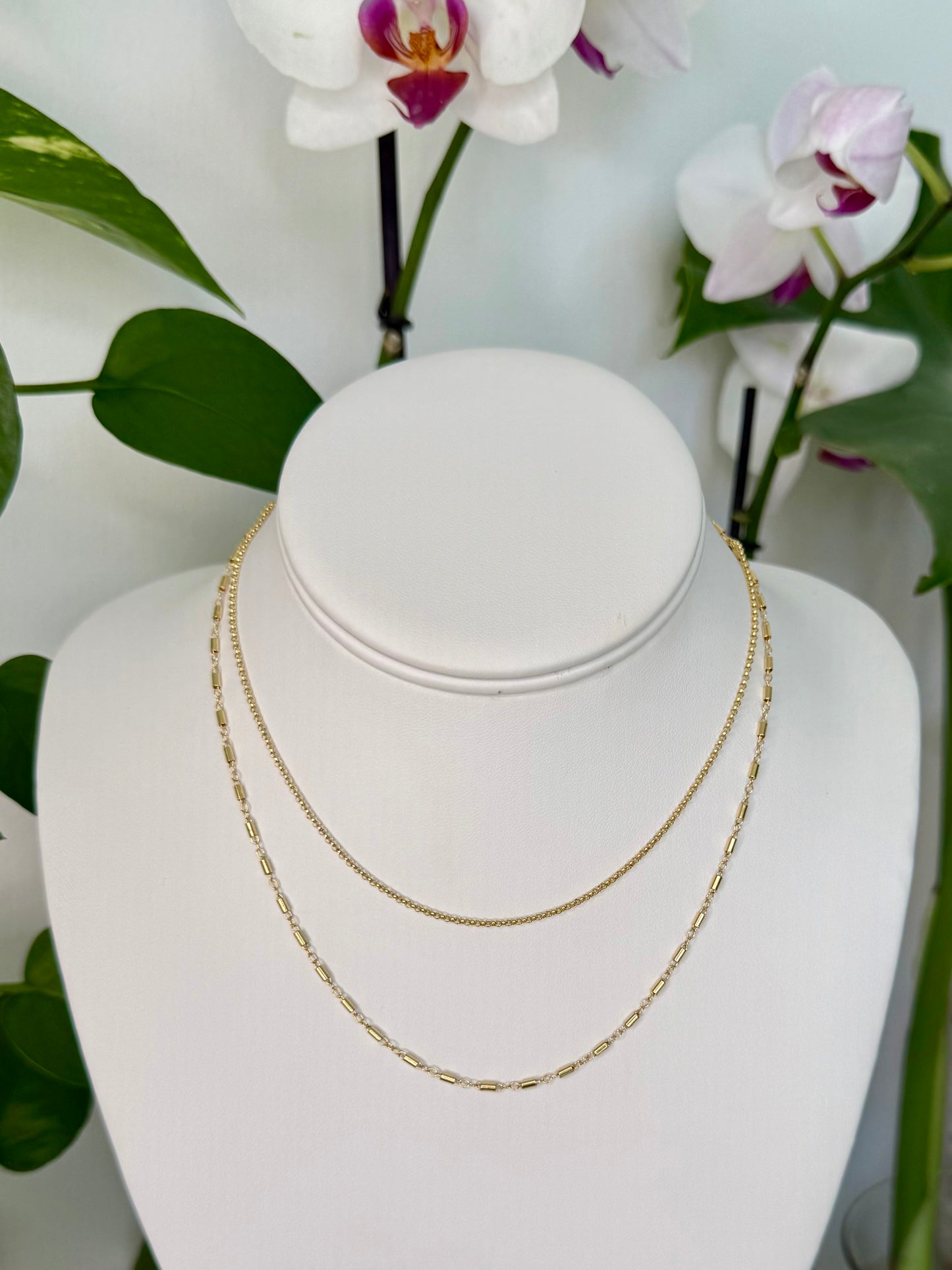 Add a chain necklace