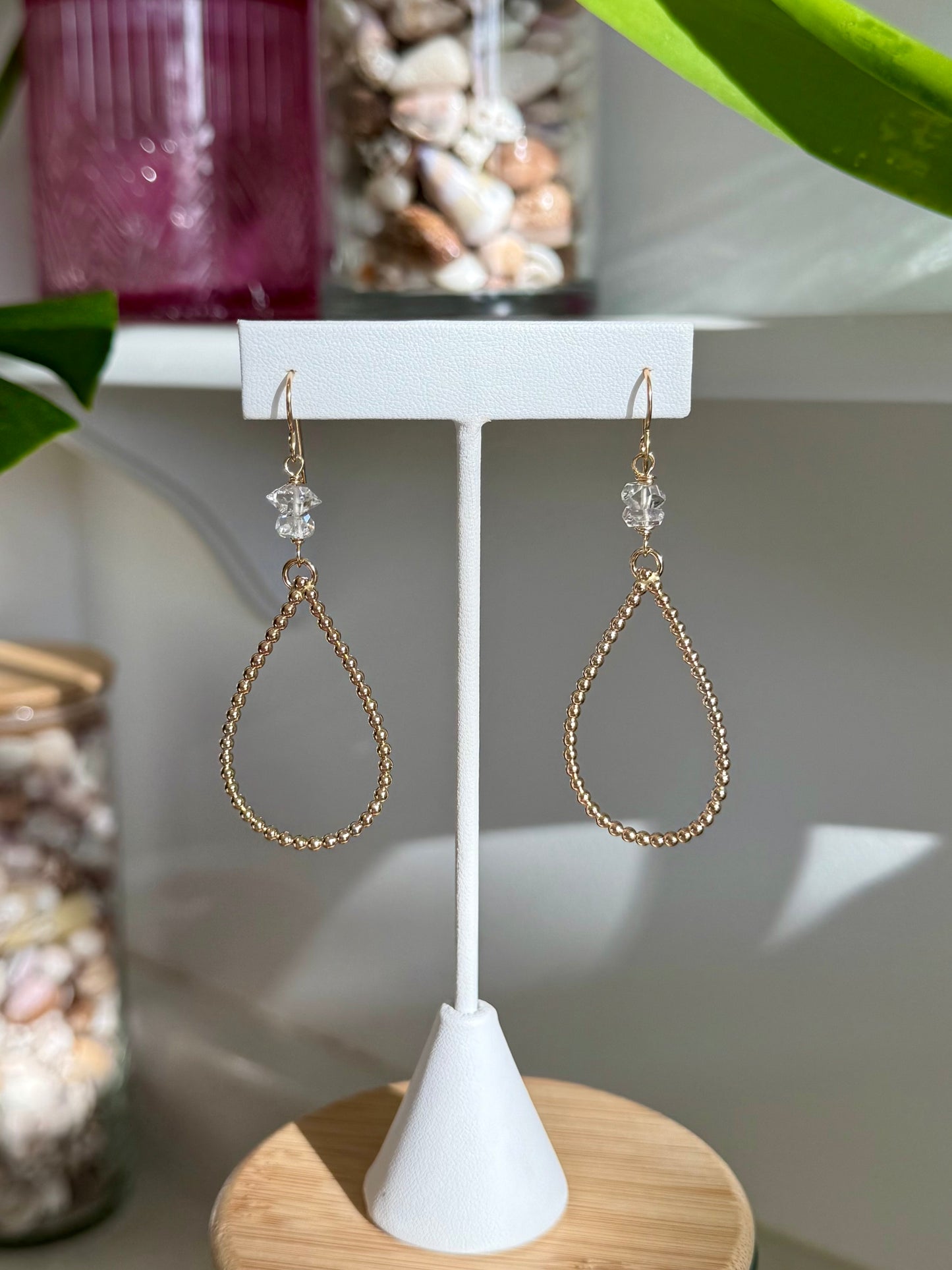 Large Tear Drop Earrings