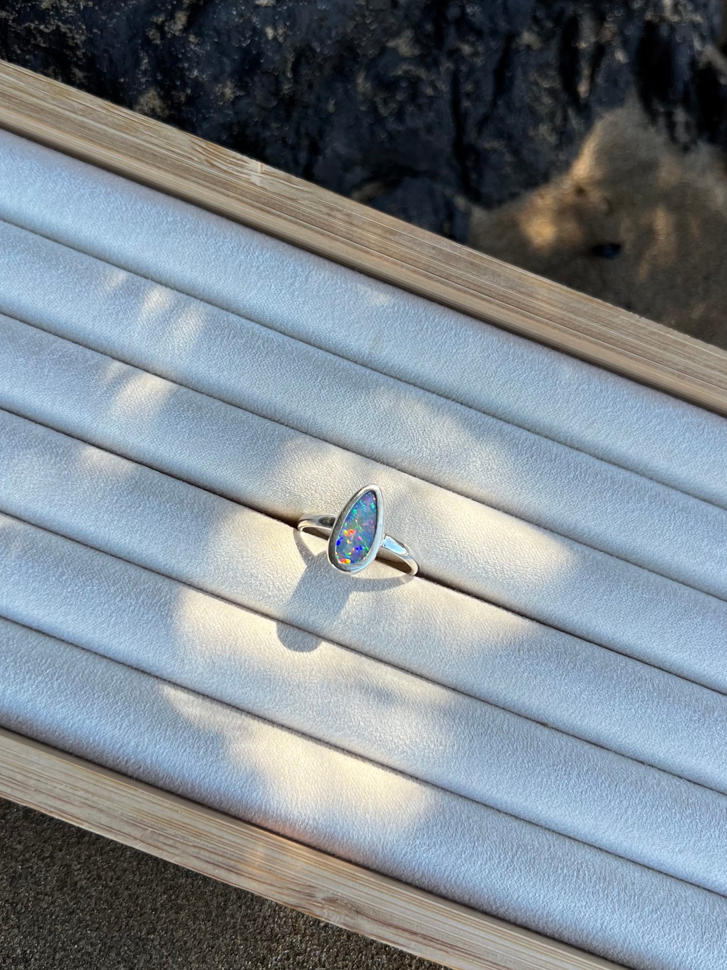 Australian Opal Ring ~ Size 9