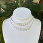 White Keshi Pearl Necklace