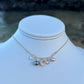 Puka & Pearl Charm Necklace