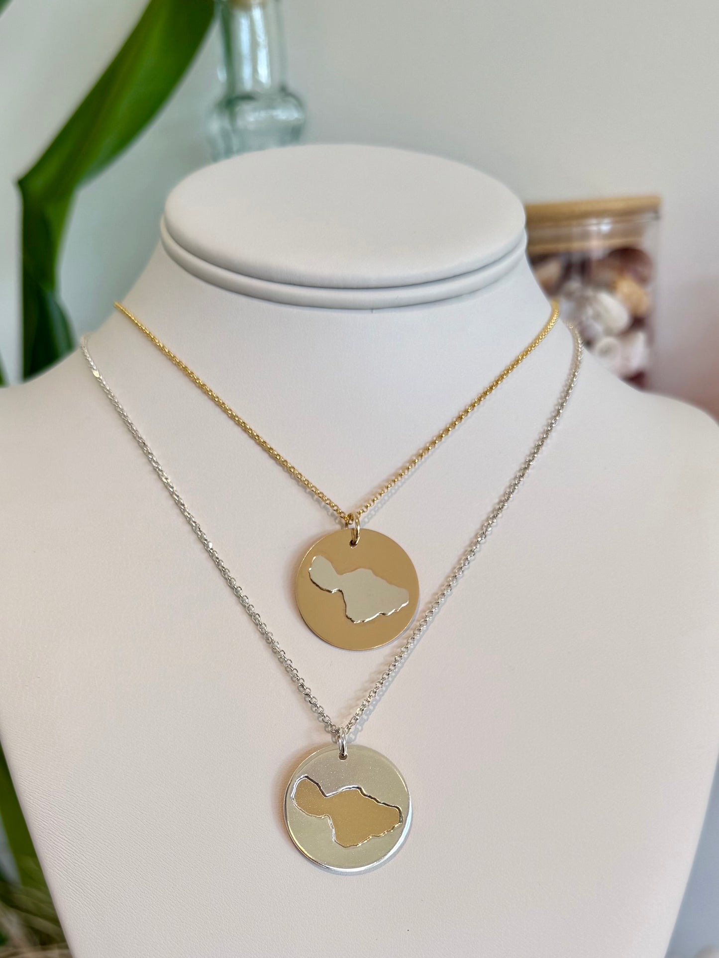 Mixed Metal Maui Necklace