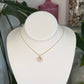 Gold Puka Charm no. 3 ~ small