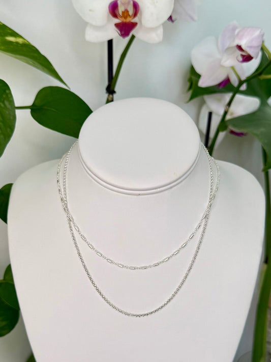 Add a chain necklace