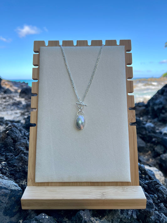 South Sea Mother of Pearl Toggle Necklace