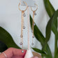 Cascading Pearl Earrings