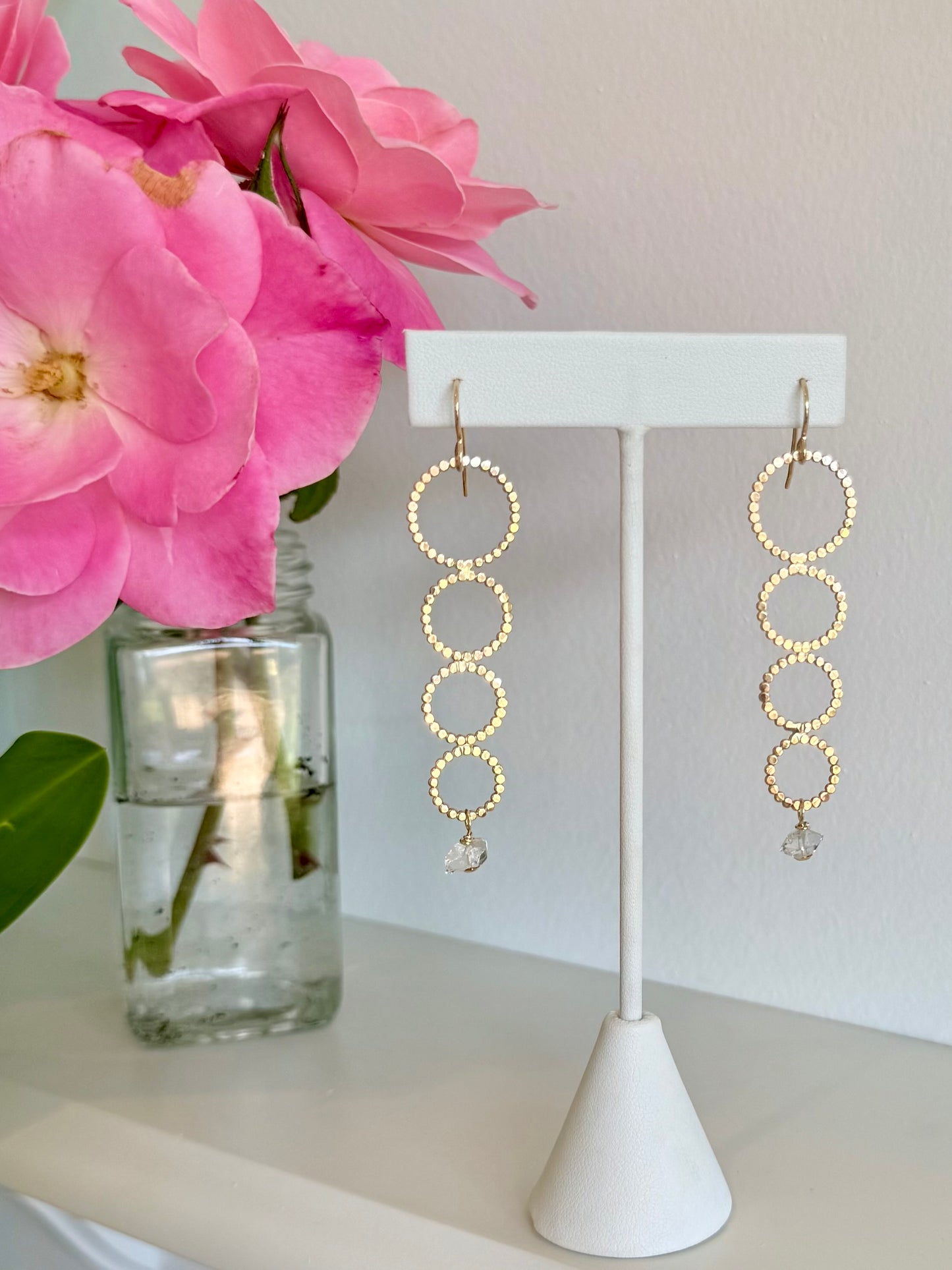 Herkimer Bubble Earrings