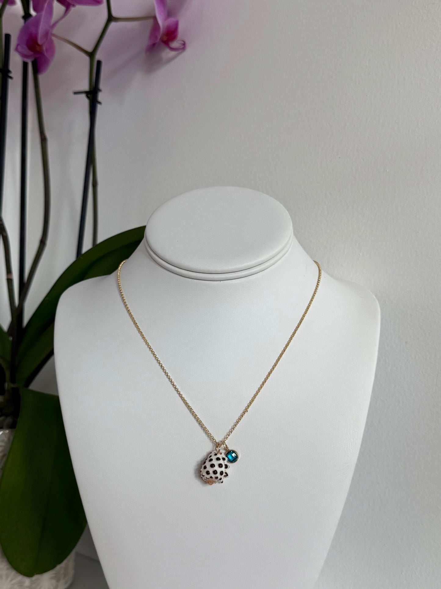 Maui Shell and Charm Necklace