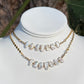 White Keshi Pearl Necklace