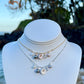 Puka & Pearl Charm Necklace