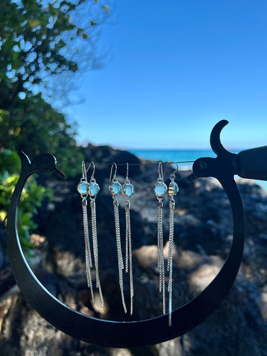 Chalcedony Earrings