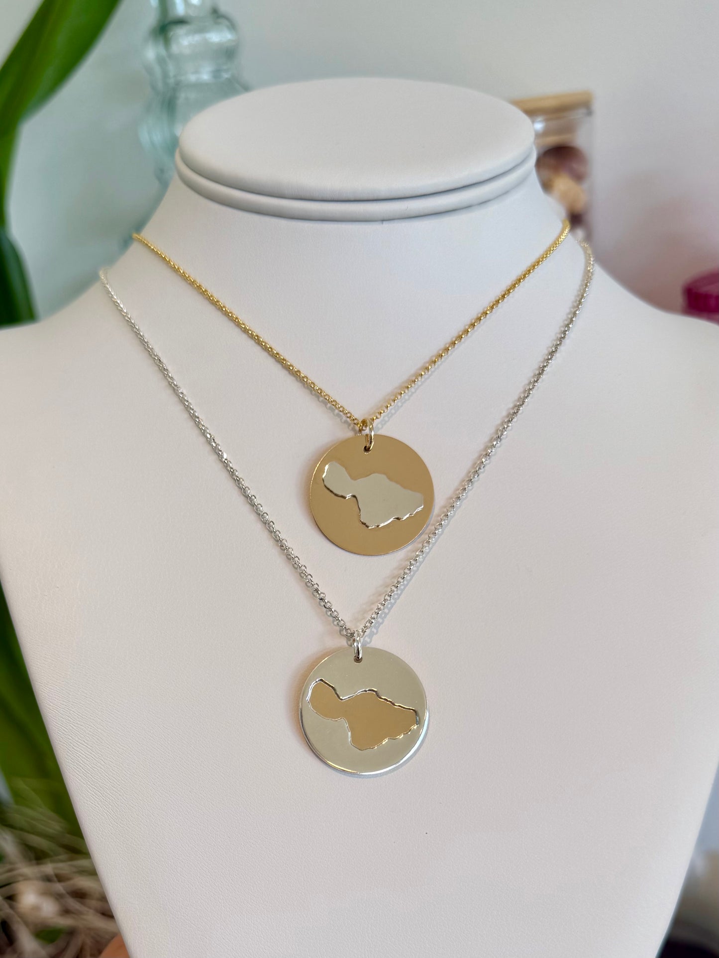 Mixed Metal Maui Necklace