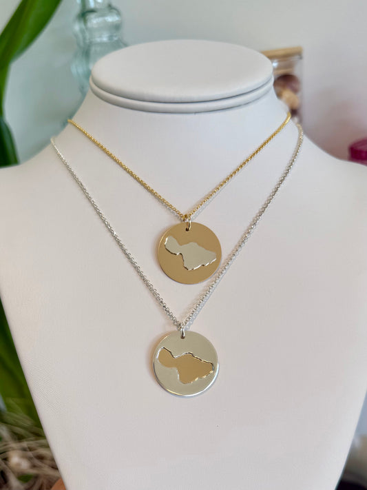 Mixed Metal Maui Necklace