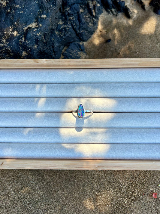 Australian Opal Ring ~ Size 9