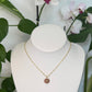 Gold Puka Charm no. 6 ~ small