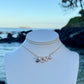 Puka & Pearl Charm Necklace