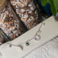 Puka & Pearl Charm Bracelet