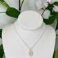 Silver Puka Charm no. 5 ~ large