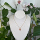 Gold Puka Charm no. 4 ~ small