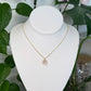 Gold Puka Charm no. 3 ~ small