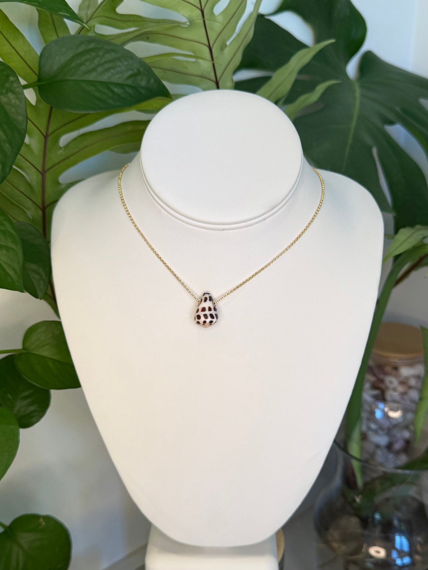 Floating Maui Cone Necklace