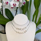 White Keshi Pearl Necklace