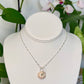 Silver Puka Charm no. 6 ~ large