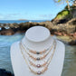 Coral & Pearl Chain Necklace