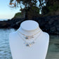 Puka & Pearl Charm Necklace