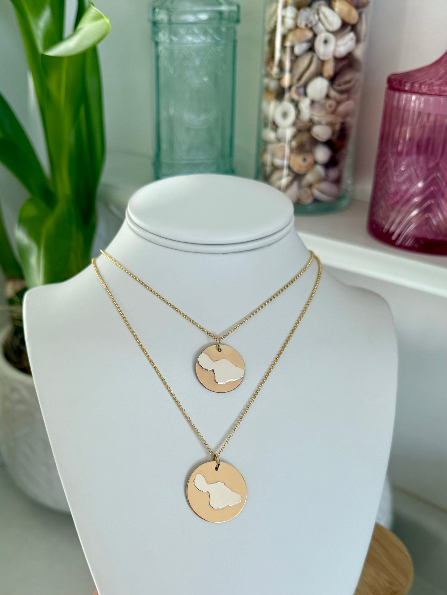 Mixed Metal Maui Necklace