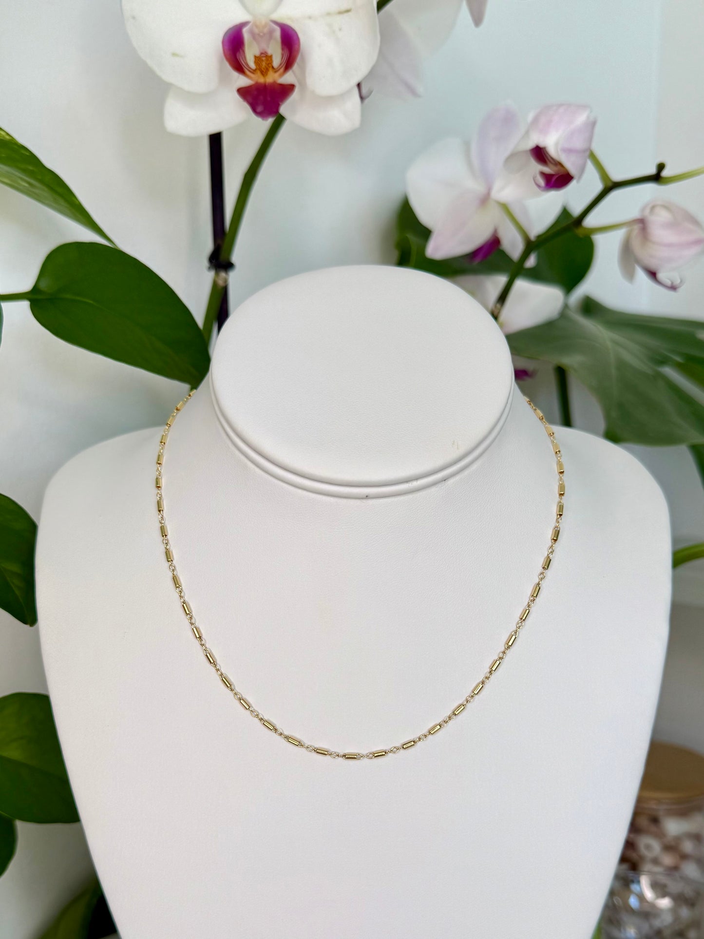 Add a chain necklace