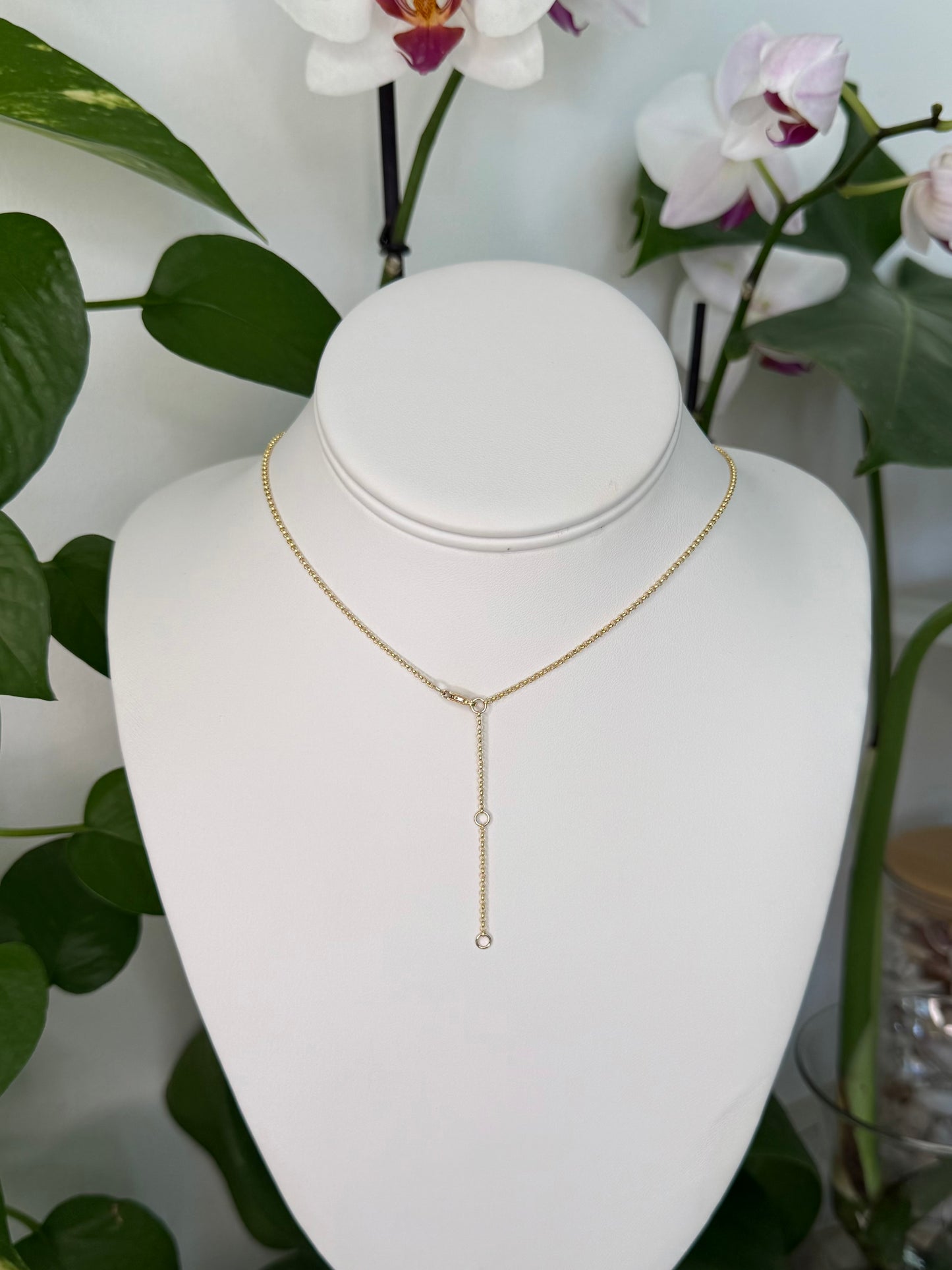 Add a chain necklace