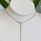 Sunrise Shell & Peridot Necklace no. 1