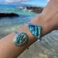 Mermaid Abalone Cuff ~ Triangle