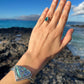 Mini Kyanite Tear Drop Ring ~ Size 7.5