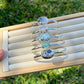 Oval Moonstone Tourmaline Cuff