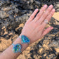 Mermaid Abalone Cuff ~ Triangle